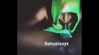 Sonu sucking like whore